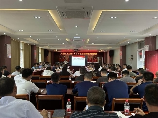 提升事故灾害防范应对处置能力 大足区开展森林灭火桌面推演