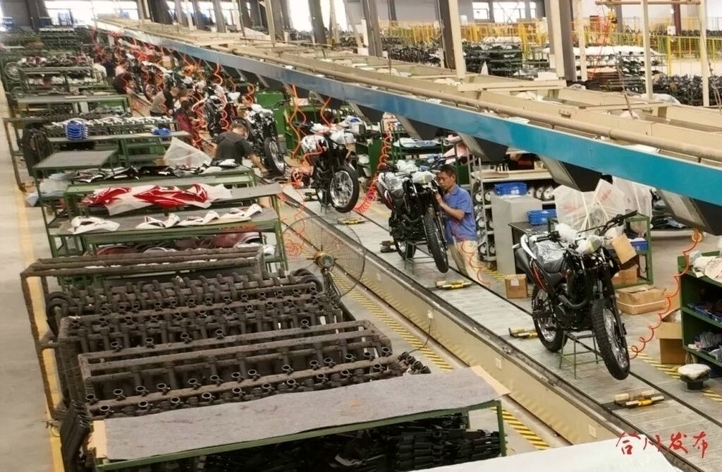 “合川造”摩托车向“新”提速 逐浪全球