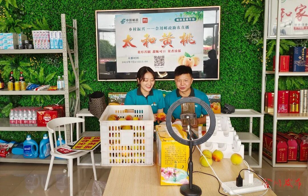 腰包鼓了、村民笑了！合川黄桃搭上“数字快车”