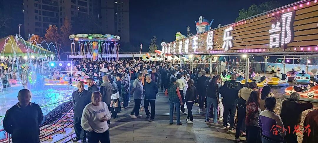 烟火气十足！云门国潮非遗民俗烟火夜市好热闹！