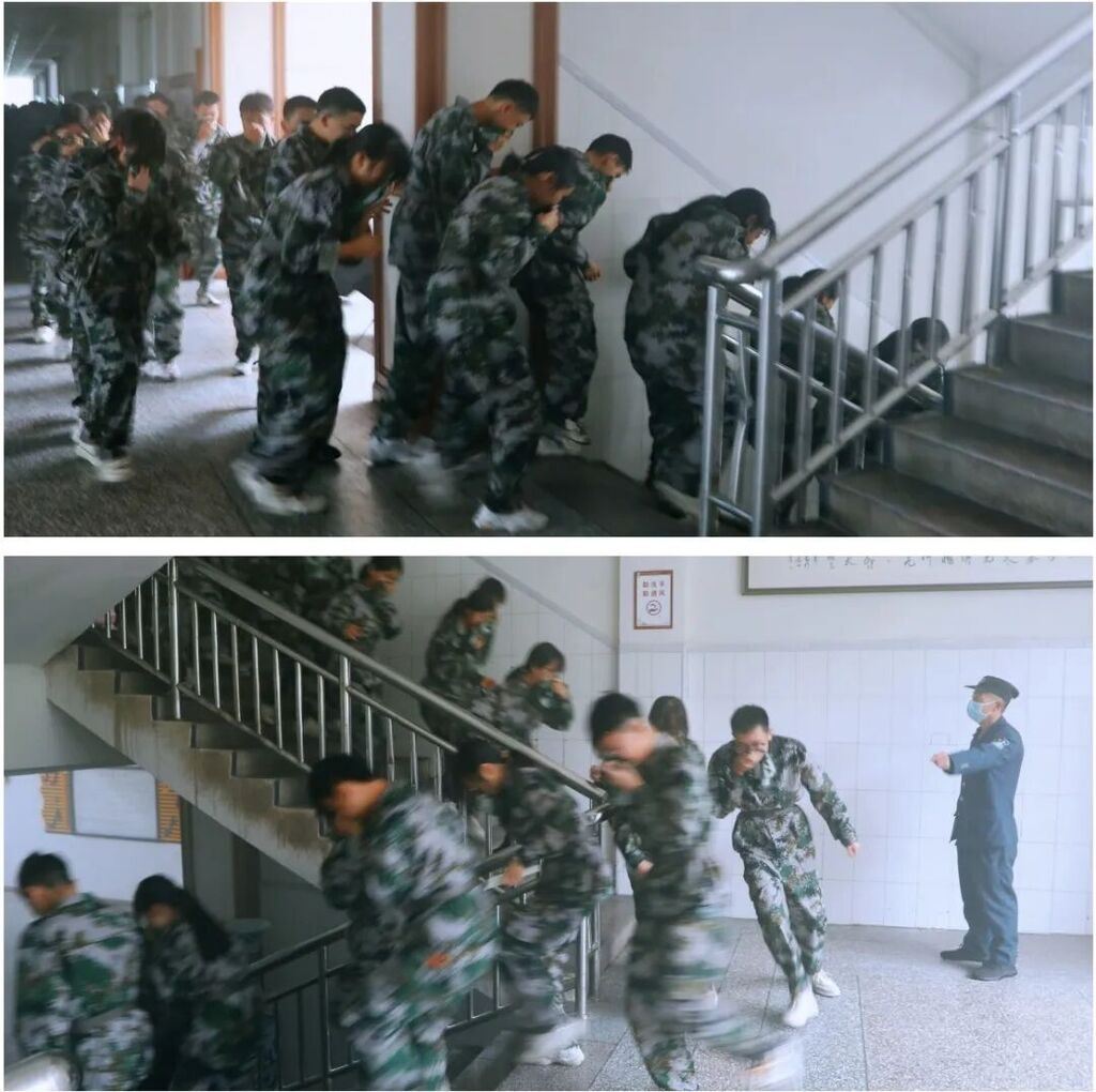 警钟长鸣防未然 筑牢防线保平安 龙市中学开展2025年秋期地震消防应急疏散演练