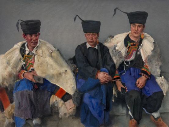 合川美术馆名家工作室三位名家作品入选第十四届中国艺术节展览!