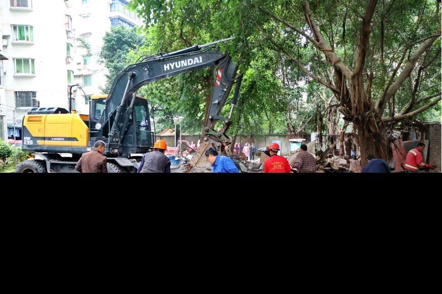 拆违建焕新颜！合川这个小区按下“升级键”