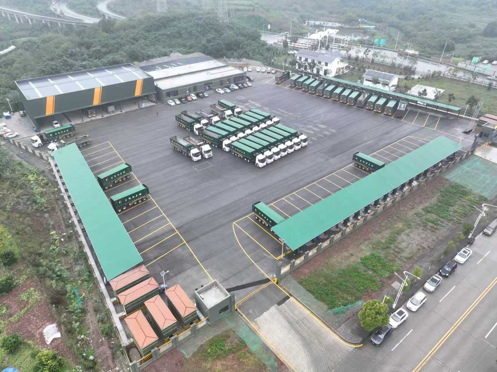 重庆新能源重卡合川示范项目正式投运