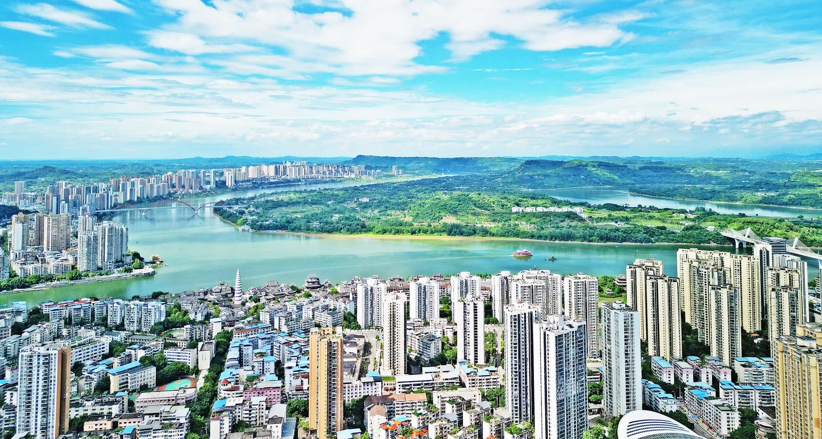 图片新闻|大江绕城